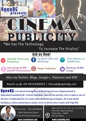 Online Movie Promotion & Marketing by No.1 Digital Marketing Agency